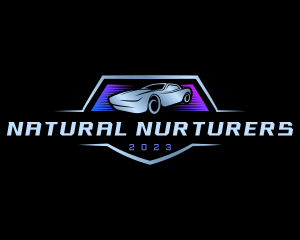 Car Sedan Automotive logo design