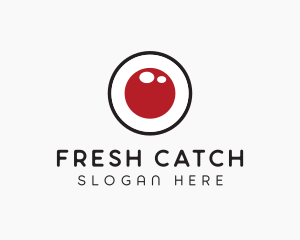 Japanese Sushi Roll logo design