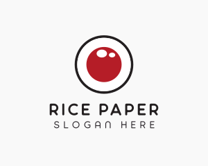 Japanese Sushi Roll logo design