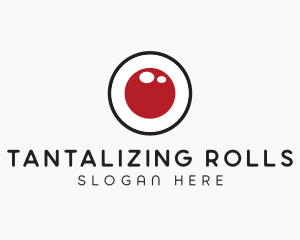 Japanese Sushi Roll logo design