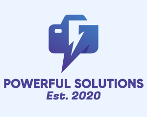 Blue Electric Power logo design