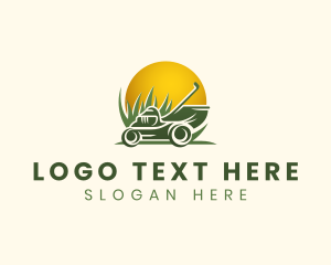 Lawn Mower Grass Cutter logo