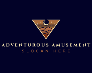 Desert Adventure Travel logo design