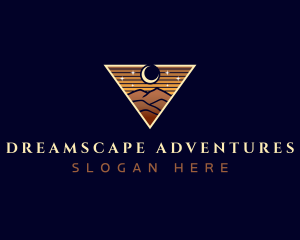 Desert Adventure Travel logo design