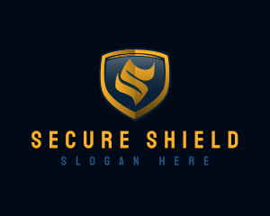 Tech Shield Crest logo