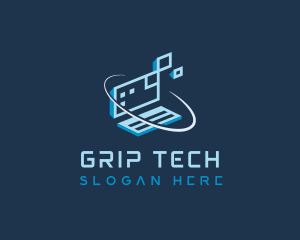 Computer Tech Programming logo design