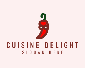 Angry Red Chili logo design