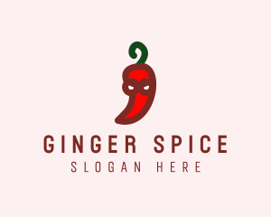 Angry Red Chili logo design