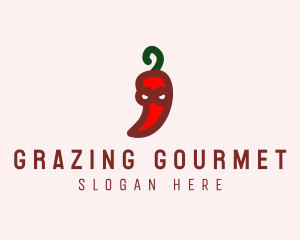 Angry Red Chili logo design