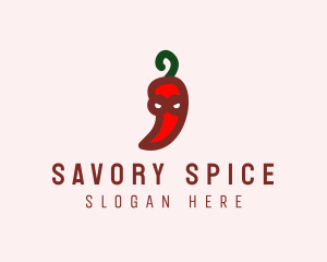 Angry Red Chili logo design