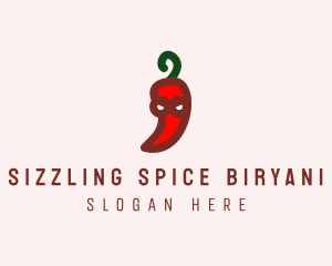 Angry Red Chili logo design