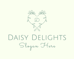 Heart Daisy Garden logo