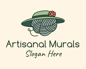 Sun Hat Yarn logo design