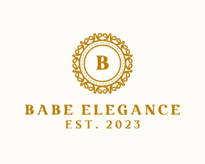 Luxury Boutique Badge logo design