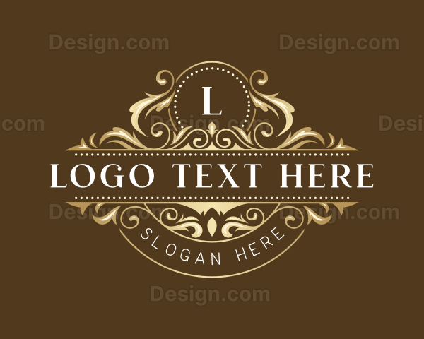 Decoration Luxury Floral Logo