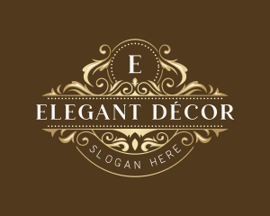 Decoration Luxury Floral logo design