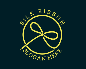 Round Ribbon Shoelace logo design