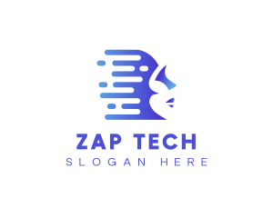 Technology Artificial Intelligence Human logo design