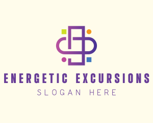 Online Medical Cross  logo design