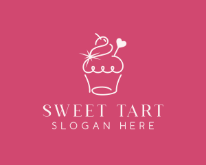 Cupcake Muffin Bakeshop logo design