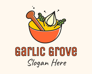 Garlic Herb Mortar & Pestle logo