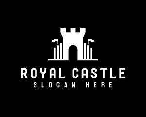 Castle Tower Turret logo design