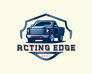 Pickup Truck Detailing logo design