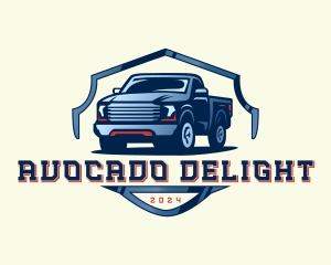 Pickup Truck Detailing logo design