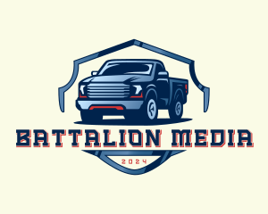 Pickup Truck Detailing logo design