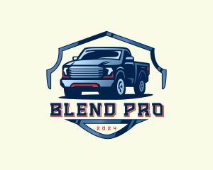 Pickup Truck Detailing logo design