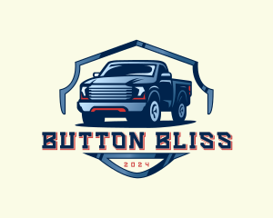 Pickup Truck Detailing logo design