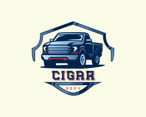 Pickup Truck Detailing logo design