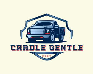 Pickup Truck Detailing logo design