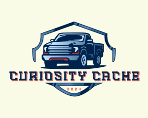 Pickup Truck Detailing logo design