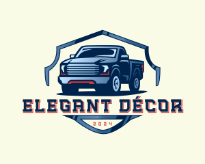 Pickup Truck Detailing logo design