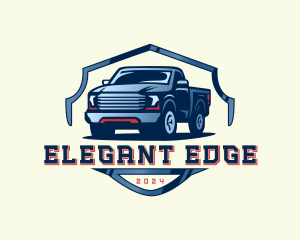 Pickup Truck Detailing logo design