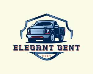 Pickup Truck Detailing logo design