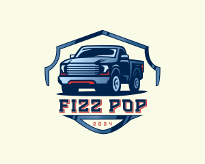 Pickup Truck Detailing logo design