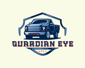 Pickup Truck Detailing logo design