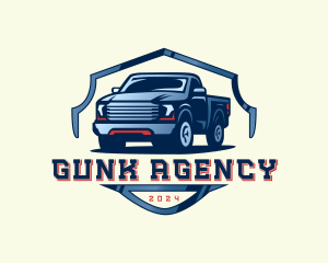 Pickup Truck Detailing logo design