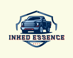 Pickup Truck Detailing logo design