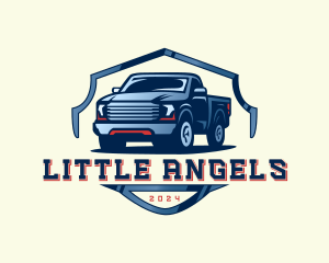 Pickup Truck Detailing logo design