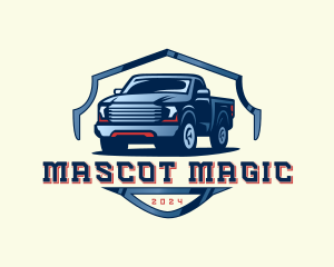 Pickup Truck Detailing logo design