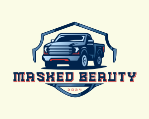 Pickup Truck Detailing logo design