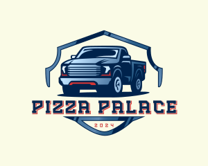 Pickup Truck Detailing logo design