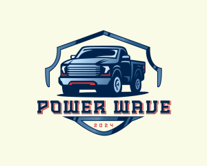 Pickup Truck Detailing logo design