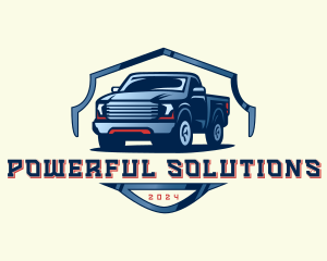 Pickup Truck Detailing logo design