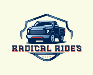 Pickup Truck Detailing logo design