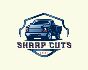 Pickup Truck Detailing logo design