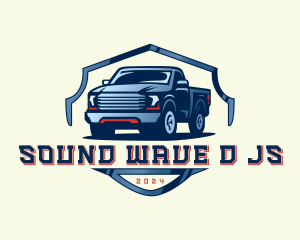 Pickup Truck Detailing logo design